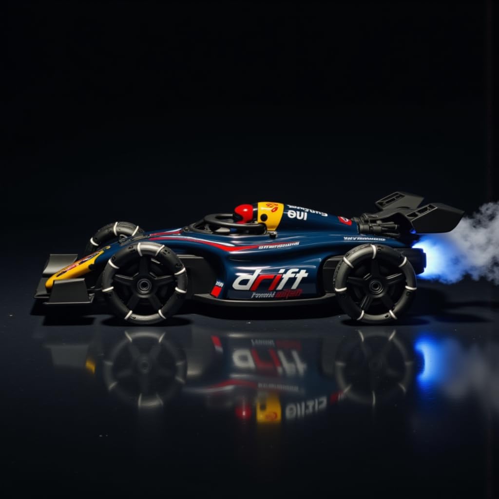 4WD RC Drift Stunt Car with Smoke Spray & LED Lights | Gesture & Remote Control