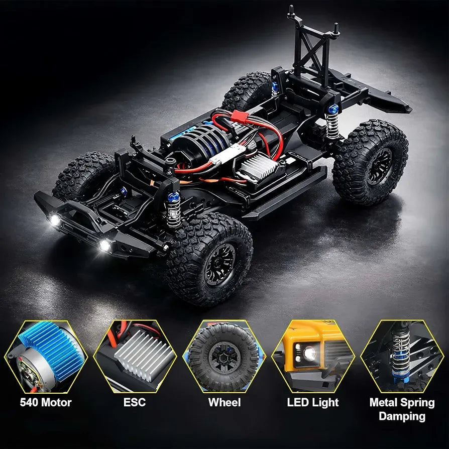 HB Toys Racing Rally Climbing Beast Off Road Remote Control Car 1:10 Scale 4WD Rally Car RTR | Code: HB-ZP1009 by HGT