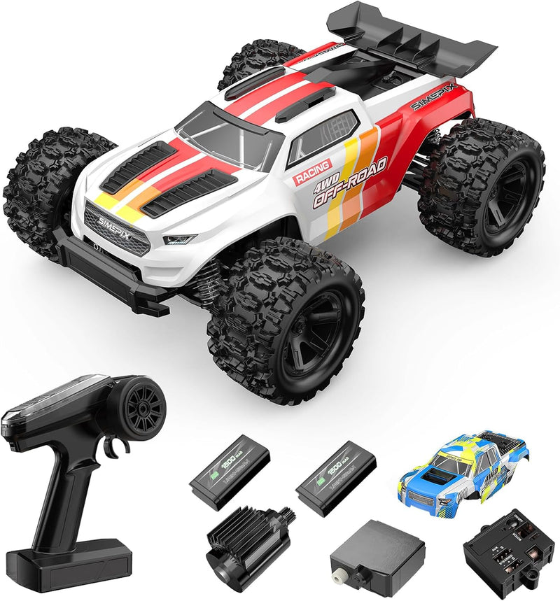 MJX Hyper Go 18208 1/18 4WD RC Car with 2 Batteries & 2 Bodies | by HGT