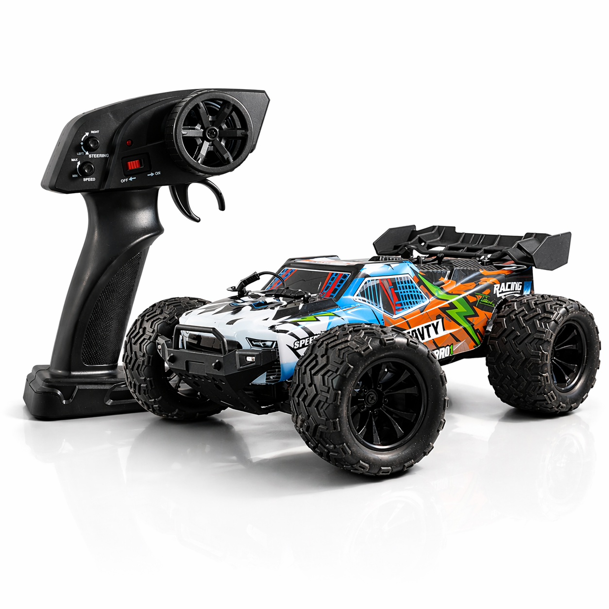 HGT SUBZERO 4WD (1:16) Off-Road RC Car – Dual Motor Power (40+ KM/H)