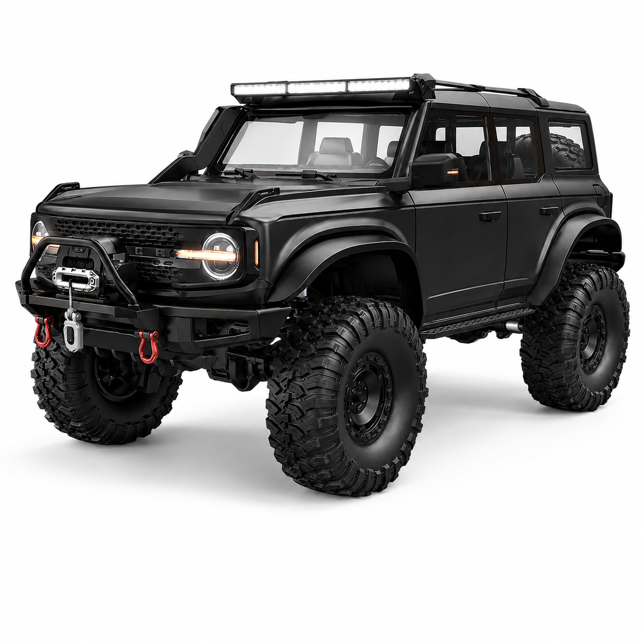 HB Toys 1:10 Scale 4WD RC Rock Crawler High/Low Gear Off-Road Hobby RC Truck