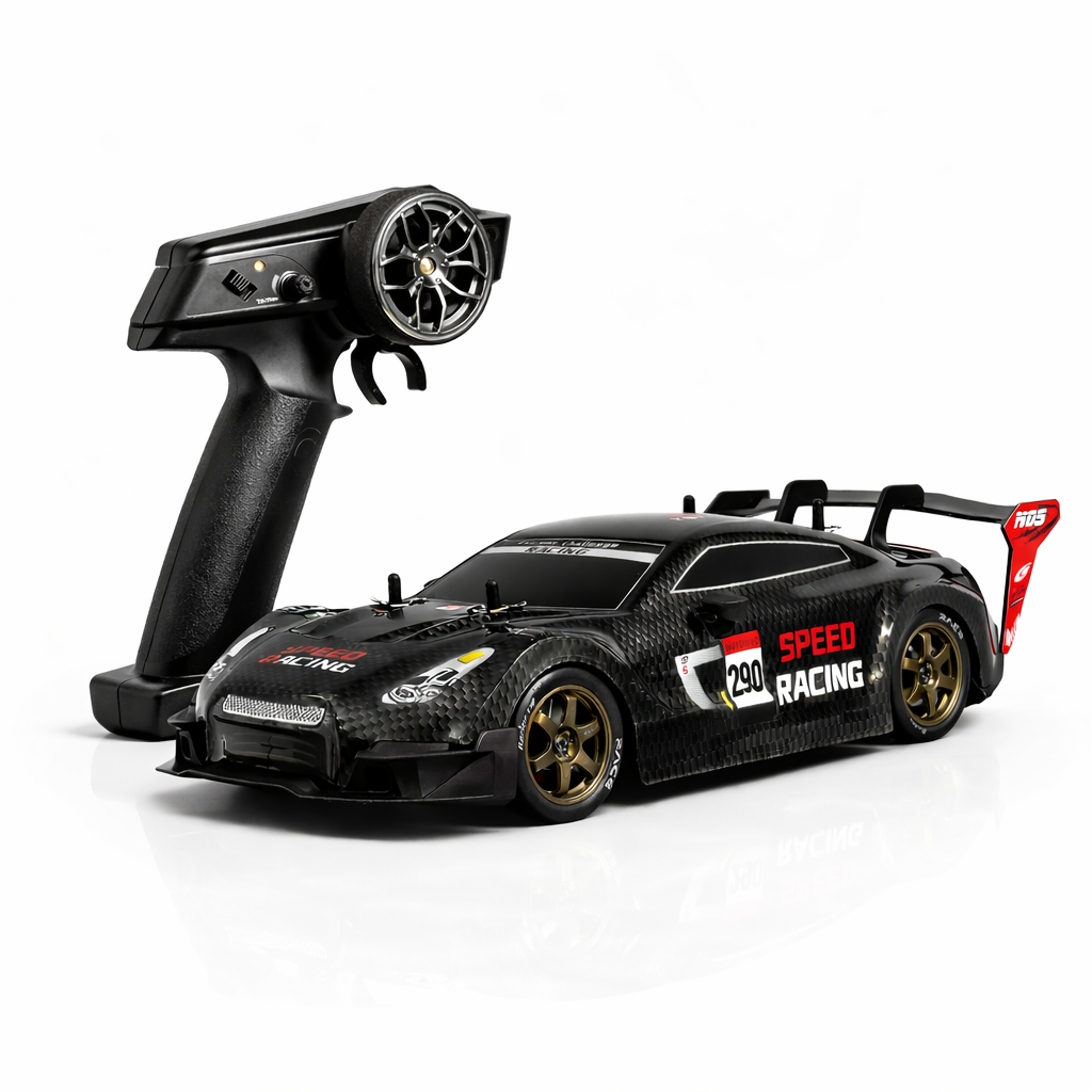 HGT RS Pro Drift RC Car (1:16)• Fiber Black edition •
