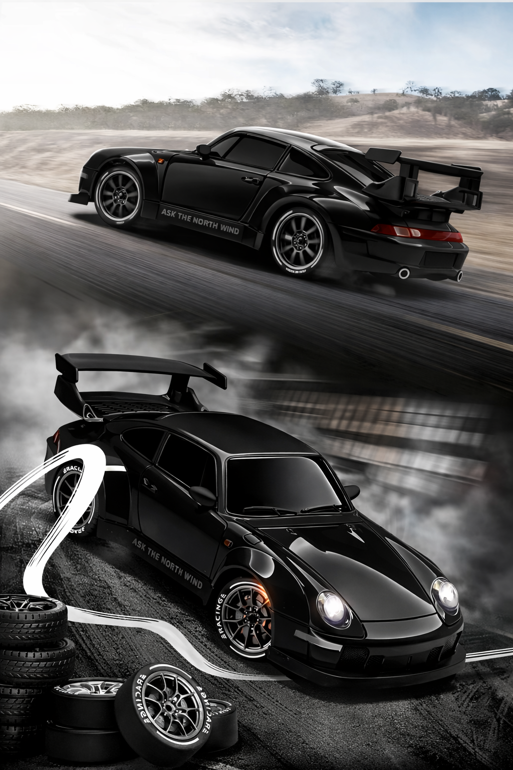 HGT 911 RS GT 1:24 Drift Car