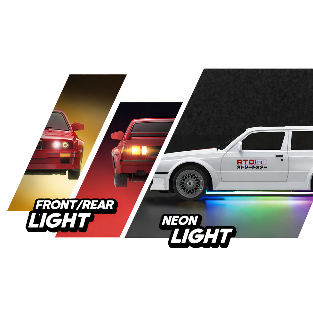 HGT M3 1:43 Drift RC Car 1:43 Gyro Version