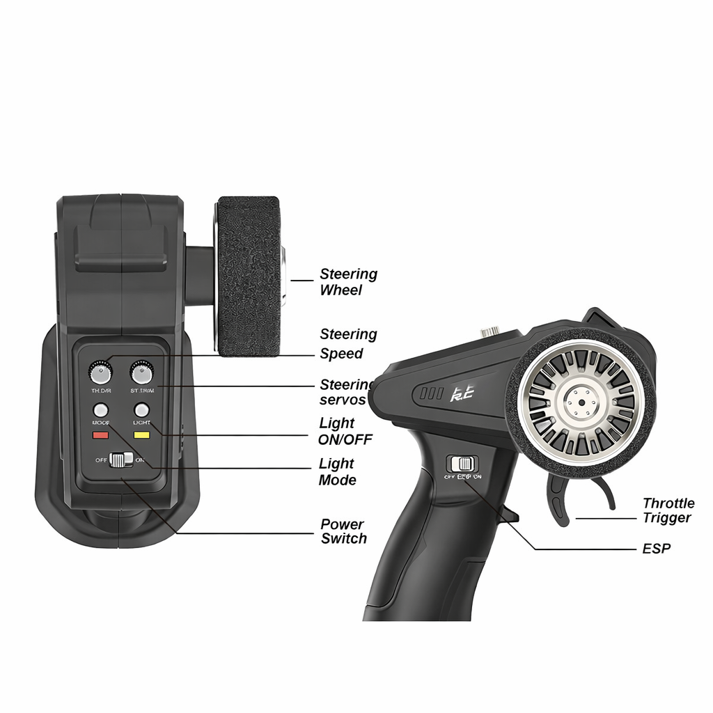 HGT M3 1:43 Drift RC Car 1:43 Gyro Version