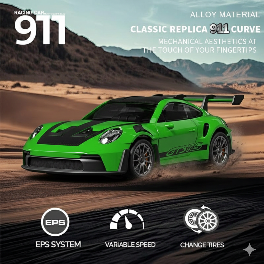 HGT Alloy GT1 Drift RC Car (1:43)