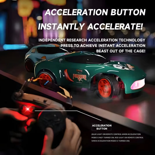 Mini RC Drift Car 1:64 Scale | Pocket-Size 4WD Desk Drift Car