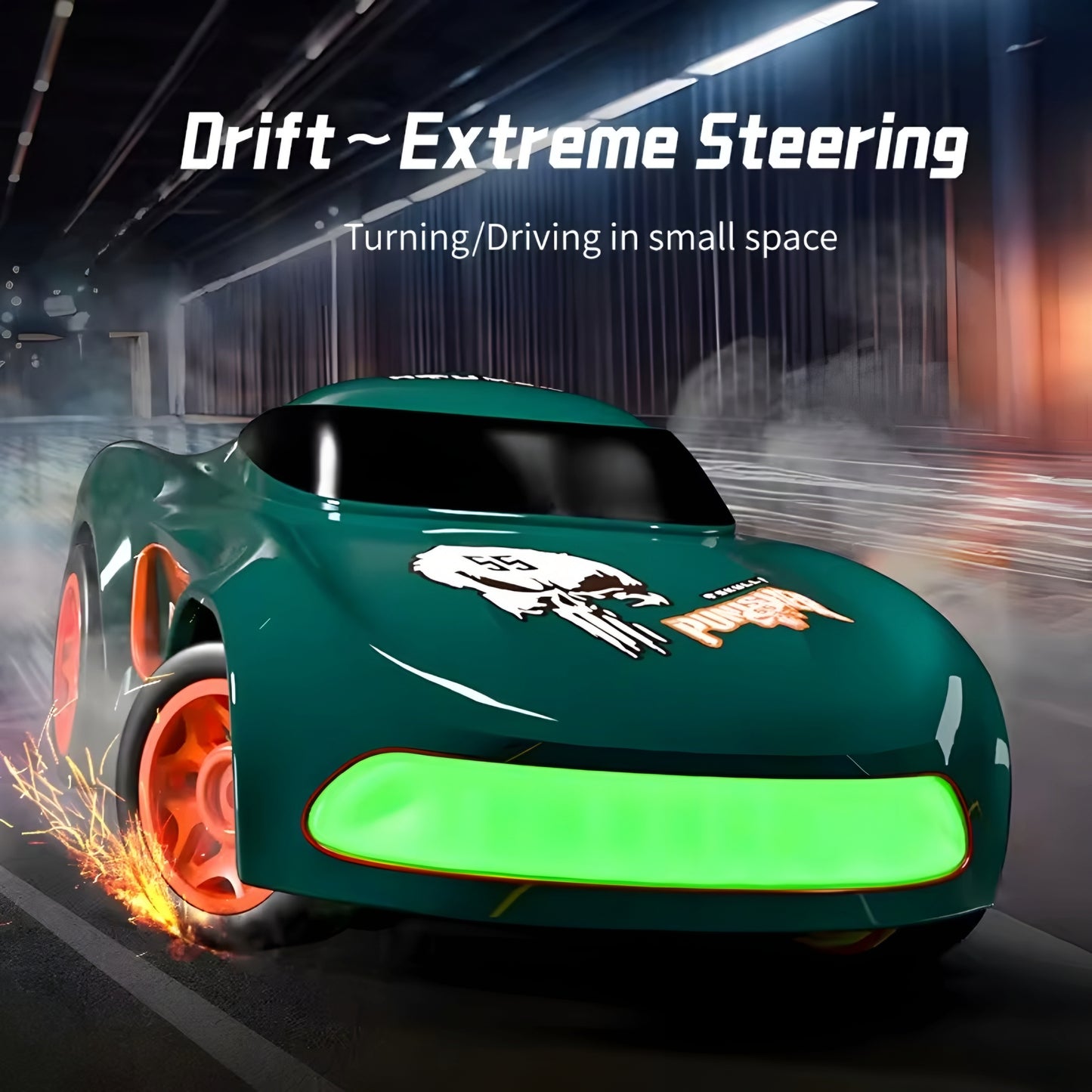 Mini RC Drift Car 1:64 Scale | Pocket-Size 4WD Desk Drift Car