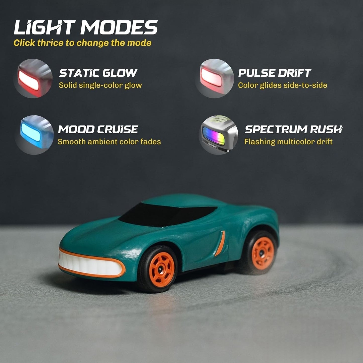 Mini RC Drift Car 1:64 Scale | Pocket-Size 4WD Desk Drift Car