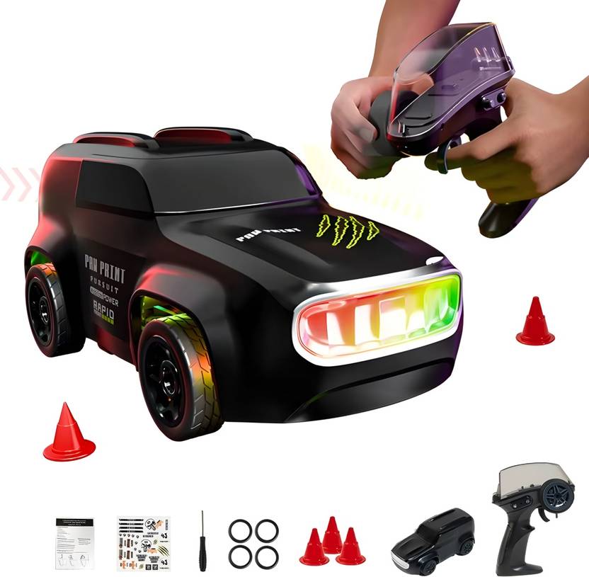 Mini RC Drift Car Reaper 1:64 Scale | Pocket-Size 4WD Desk Drift Car