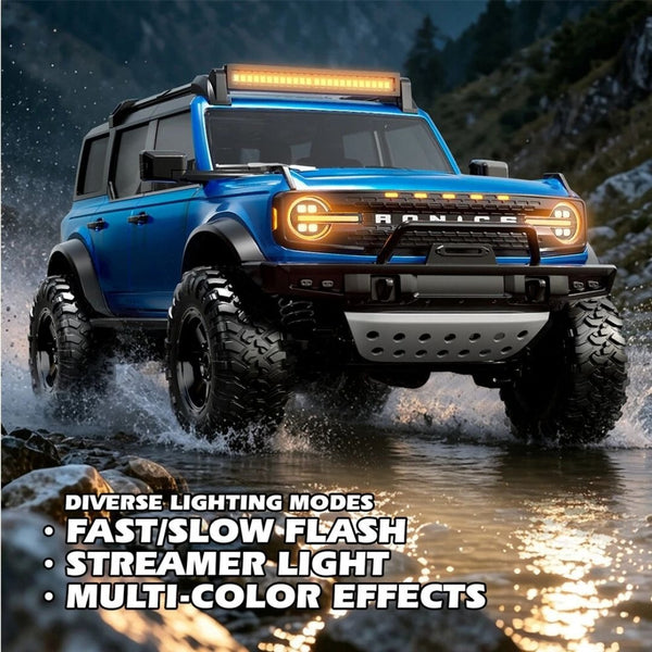HSTAR R22 Ford Bronco Raptor Style 1/12 Scale 4WD RC Rock Crawler Truc ...