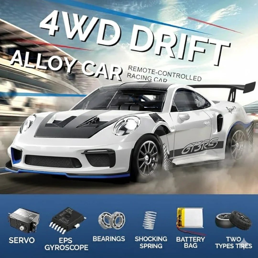 HGT Alloy GT3 Drift RC Car (1:43)