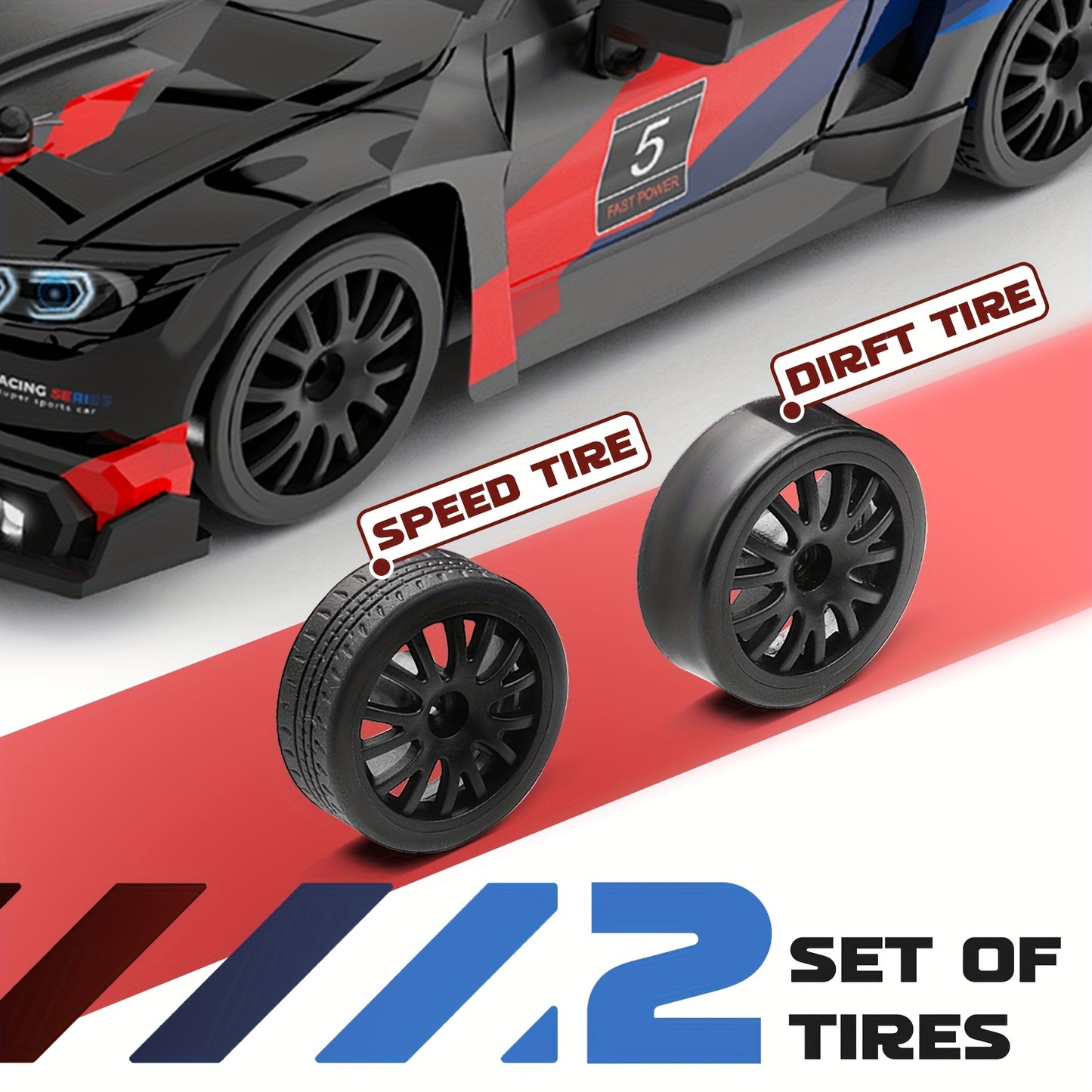 HGT RS Drift RC Car (1:24)• M Series Kuro Sakai•